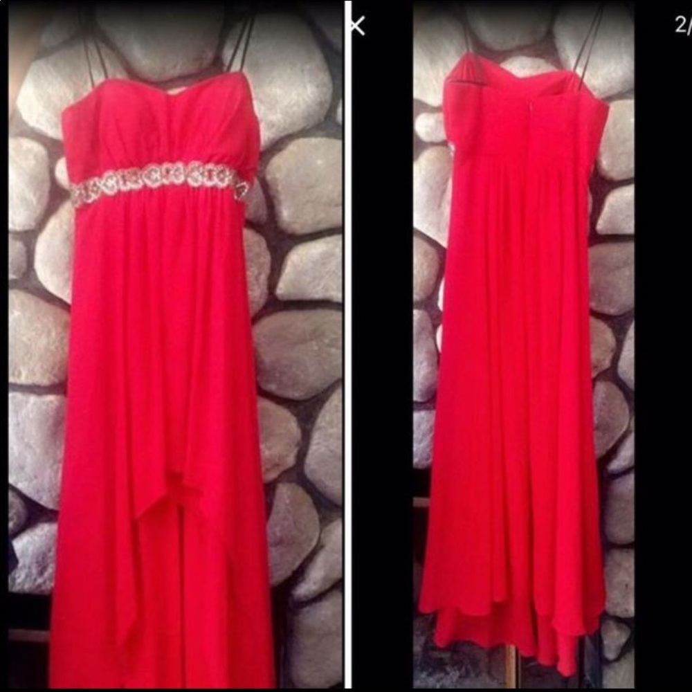 Red dress very comfy